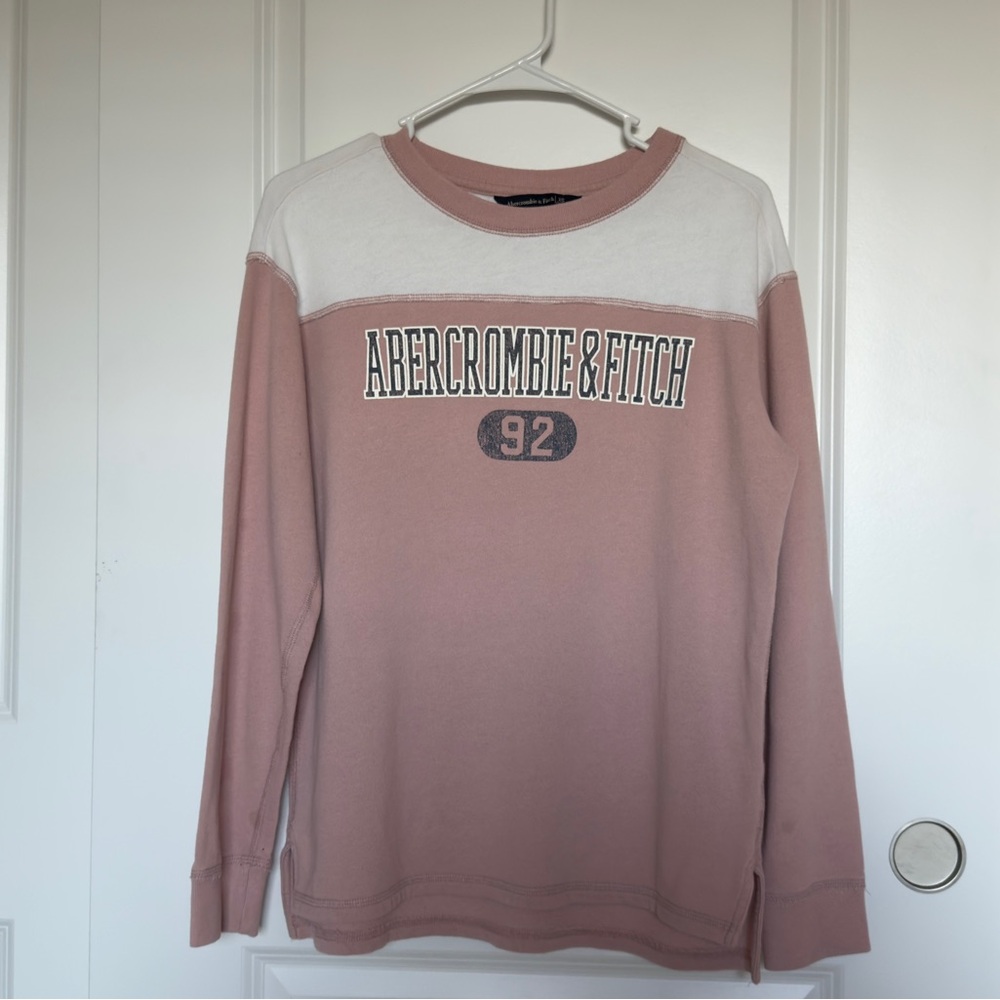 Abercrombie & Fitch Blush and Ivory Top